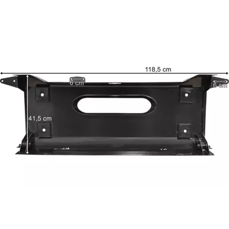 MAN F2000 / F90 Center Bumper Metal