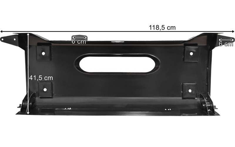 MAN F2000 F90 Ecke Stoẞstange Stoẞfänger Mittelteil Metall