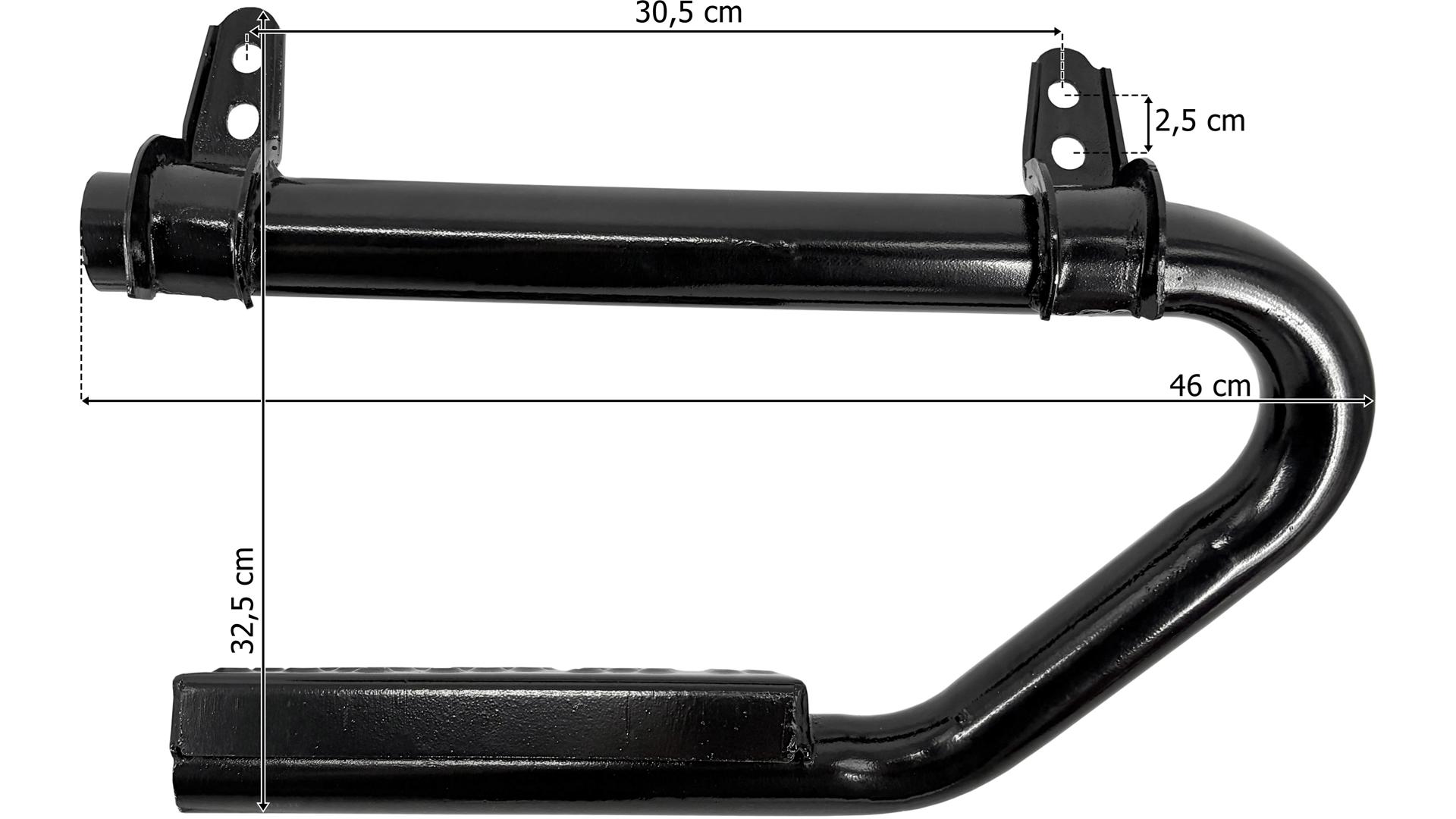 MAN F2000 Lower Step On Tube LH