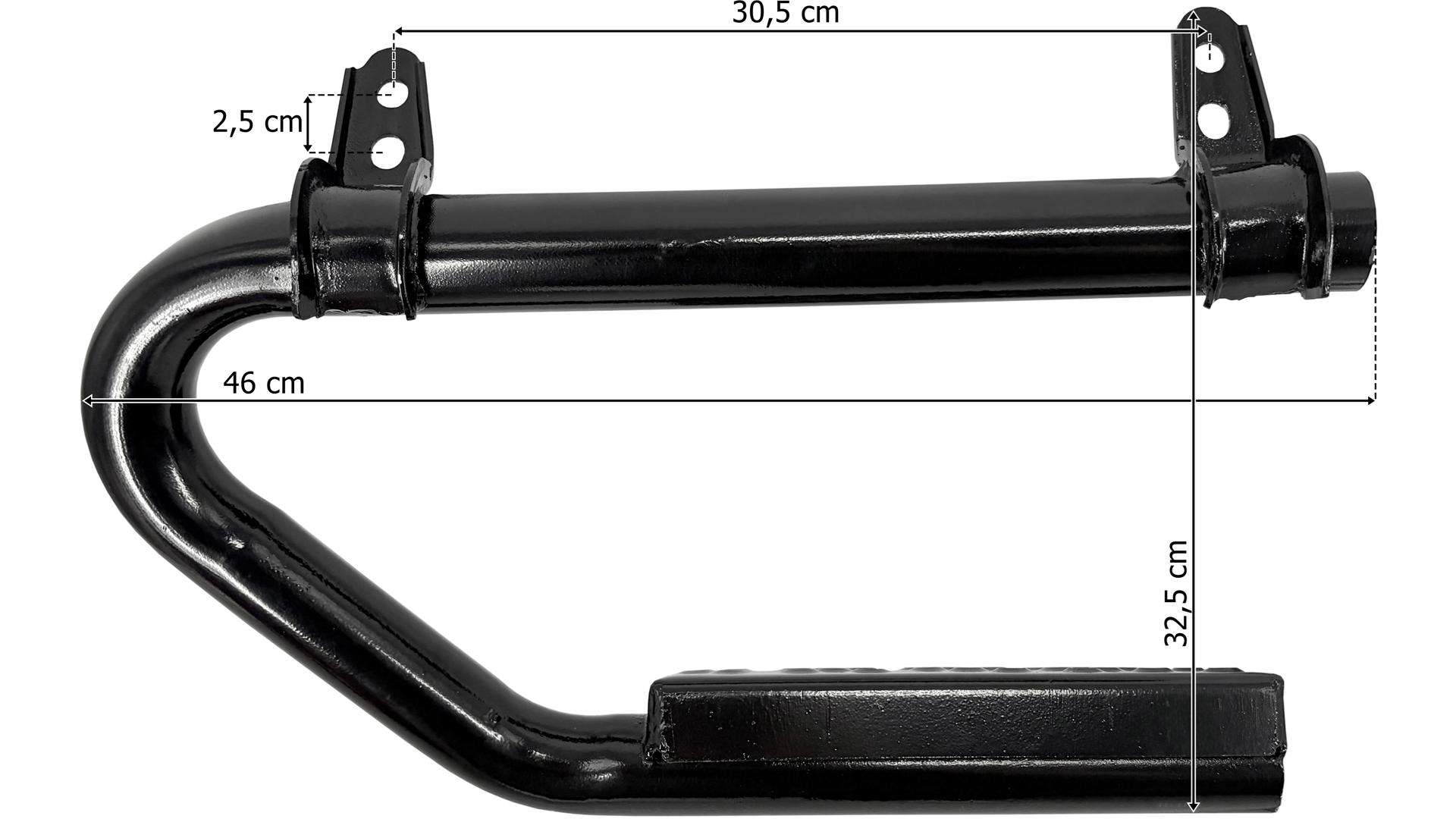 MAN F2000 Lower Step On Tube RH