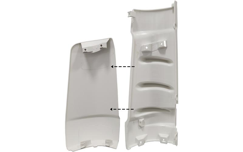 MAN TGL / TGM (2008-) Deflector de Cabina Derecho