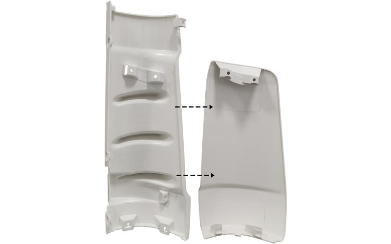 MAN TGL / TGM (2008-) Deflector de Cabina Izquierdo