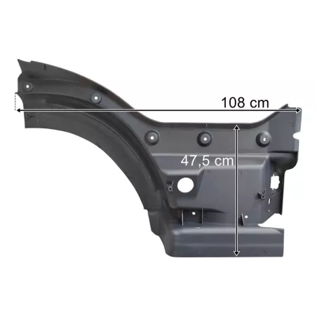 MAN TGL 12t Upper Step LH (Narrow)