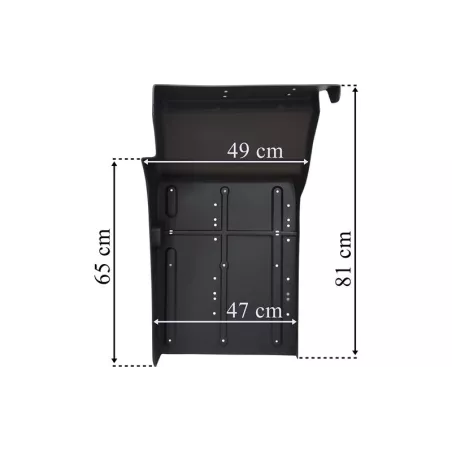 MAN TGM Cab Mudguard RH