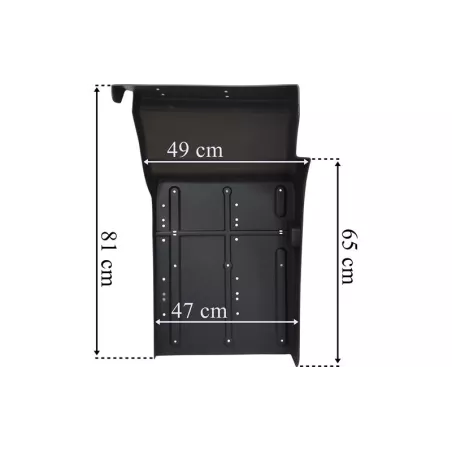 MAN TGM Cab Mudguard LH