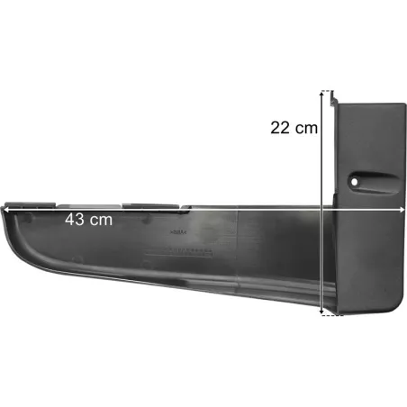 MAN TGM Tapa Inferior Dch de Paragolpes