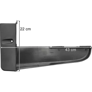MAN TGM Lower Bumper Cover LH