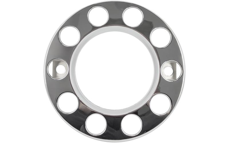 Tapacubos Delantero de Acero Inoxidable de 22,5 Pulgadas con 10 Agujeros