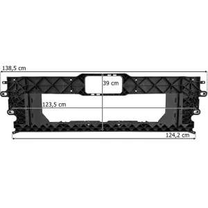 MAN TGL 7.5t (2014-) Euro 6 Center Bumper Beam