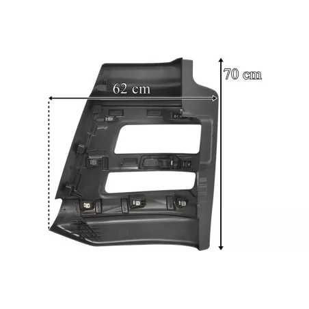 MAN TGM (2014-) Euro6 Front Bumper RH