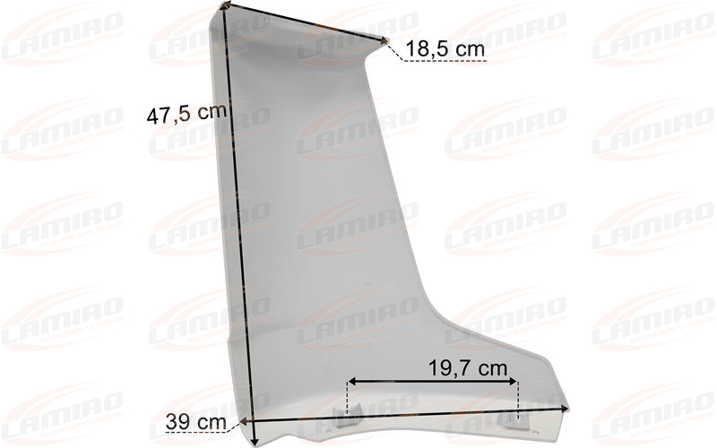 MAN TGL / TGM Euro6 Esquina de Cabina Exterior Izq
