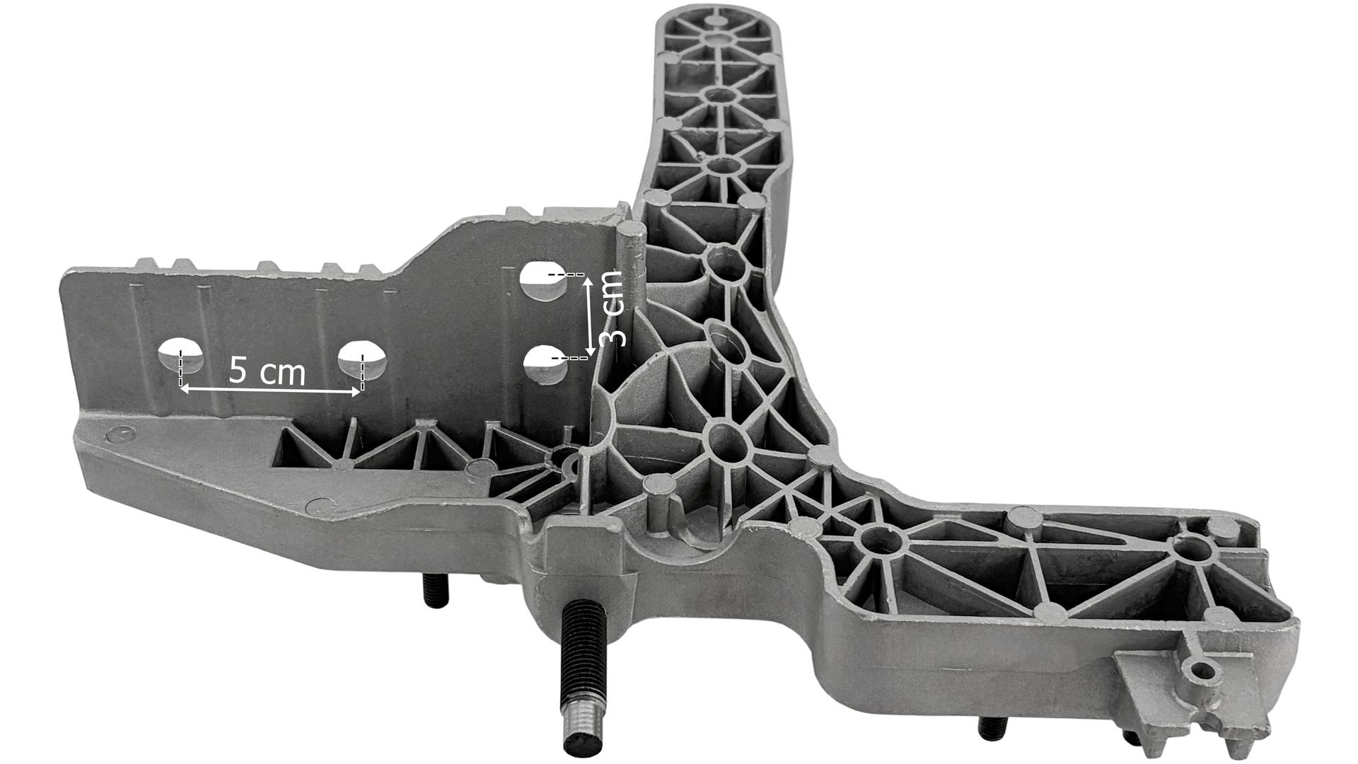 MAN TGL / TGM Soporte de Paragolpes Dch (Cabina Dormitorio)