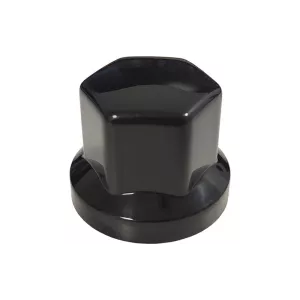 Cache / Capuchon de Goujon de Roue S-32 En Plastique Noir Court