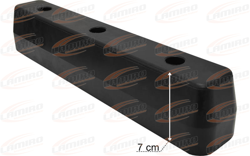 Schmitz Rubber Buffer 375x65x68 3 Holes