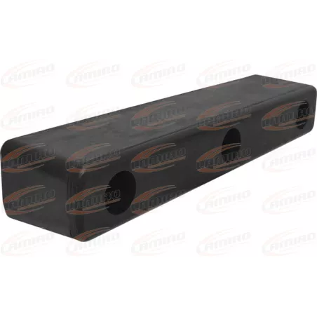 Tope de Goma 300x52x60 3 Tornillos
