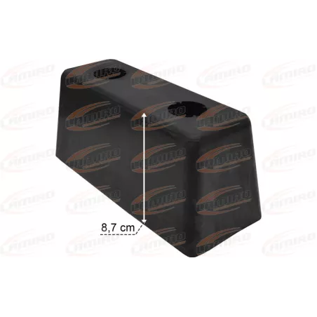 Rubber Buffer 200x80x80 2 Holes