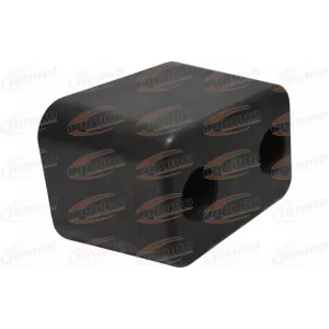 Tope de Goma 125x85x85 2 Agujeros