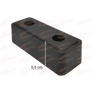 Rubber Buffer 190x75x55 2 Holes