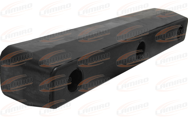 Tope de Goma 445x70x80 3 Agujeros