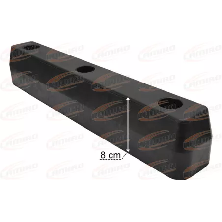 Tope de Goma 445x70x80 3 Agujeros