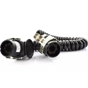 Cable Espiral EBS de 7 Polos 24V 4m 2x2 / 5mm + 5x 10mm