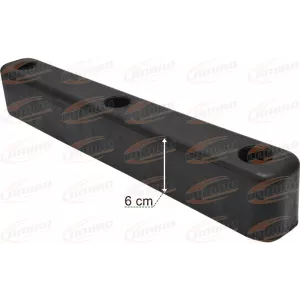 Rubber Buffer 400x52x60 3 Löcher