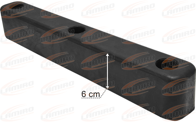 Rubber Buffer 400x52x60 3 Holes