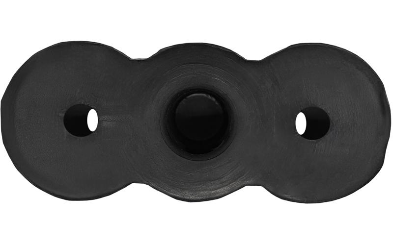 Rubber Buffer 120x50x55 2 Holes