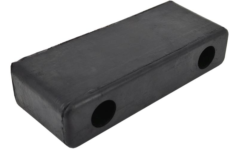 Tope de Goma 200x52x80 2 Agujeros