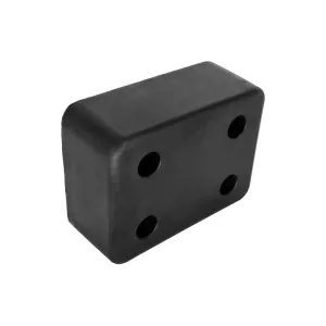 Tope de Goma 200x150x80 4  Agujeros