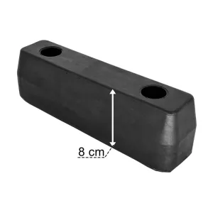 Tope de Goma 275x70x80 2 Agujeros