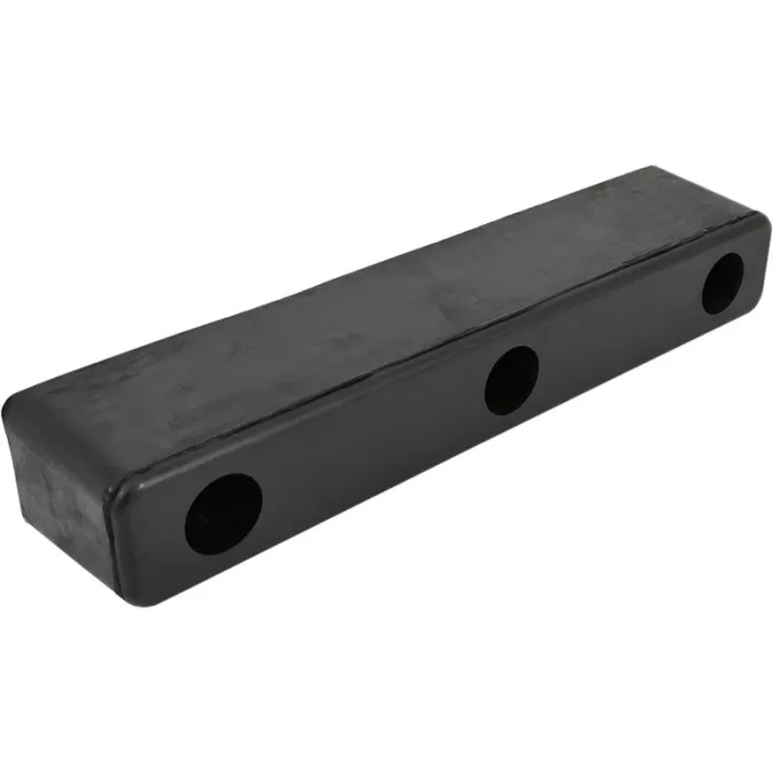 Tope de Goma 300x52x60 3 Agujeros