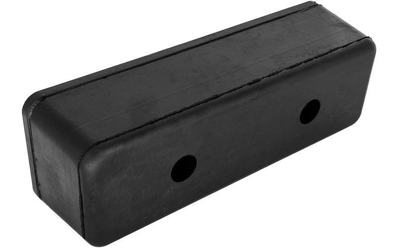 Odbój / Odbojnik 300x100x80 (Gumowy, 2 Otwory)