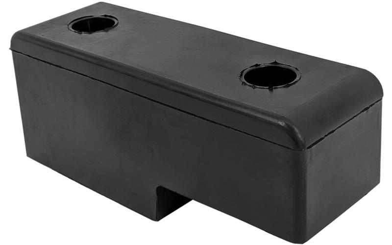 Tope de Goma 250x90x100 / 70 2 Agujeros