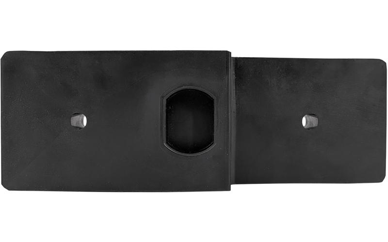 Rubber Buffer 250x90x100 / 70 2 Holes