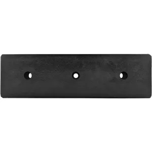 Tope de Goma 360x110x50 3 Agujeros