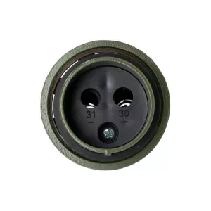 Hochstrom Elektrischer Metallstecker Für Spiralkabel 2x35mm2 (Nato 135a)