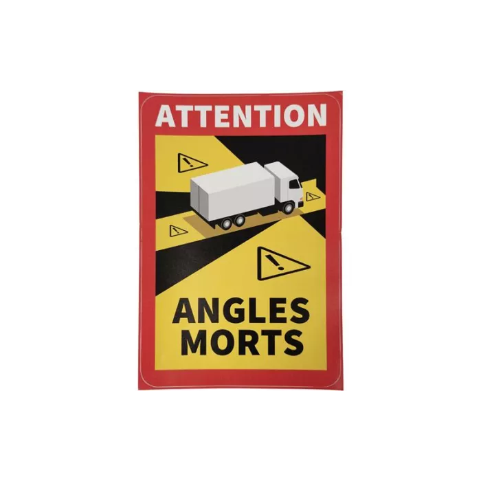 Autocollants d'avertissement Angles Morts