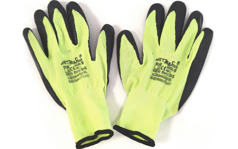 Heavy Duty Work Gloves Protective Ppe Size (9)