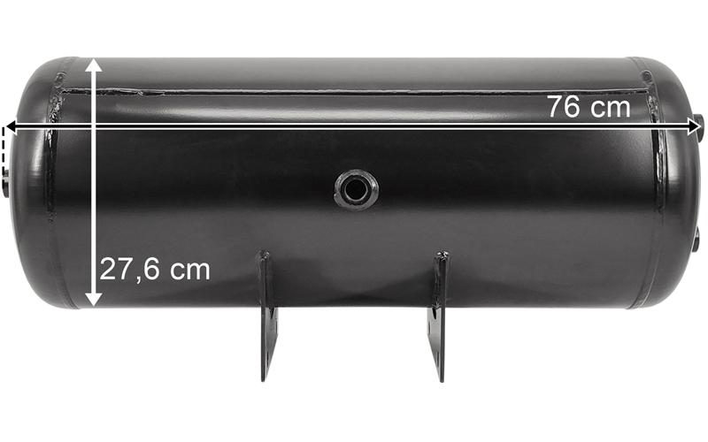 Schmitz Lufttank 40L 276x760 (Stahl)