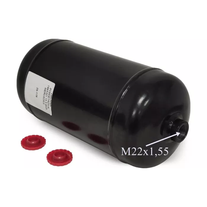 Mercedes Air Tank 4L 15.5 Bar 144x321