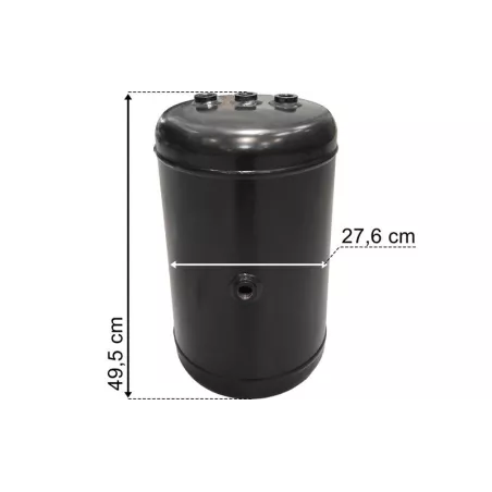 Mercedes Zbiornik Powietrza 25L 15.5 Bar 276x500