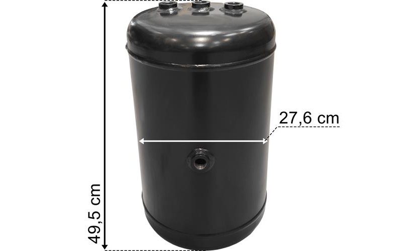 Mercedes Zbiornik Powietrza 25L 15.5 Bar 276x500