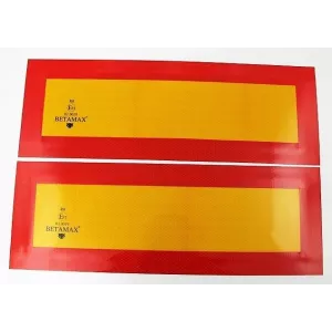 TRAILER DISTINCTIVE PLATE 2 PCS (SET) 200x560