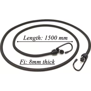 SPANNKABEL Ø8 GUMMI SPANNSEIL 1.5M