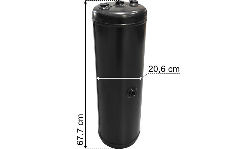 Mercedes Air Tank 20L 15.5 Bar 206x677
