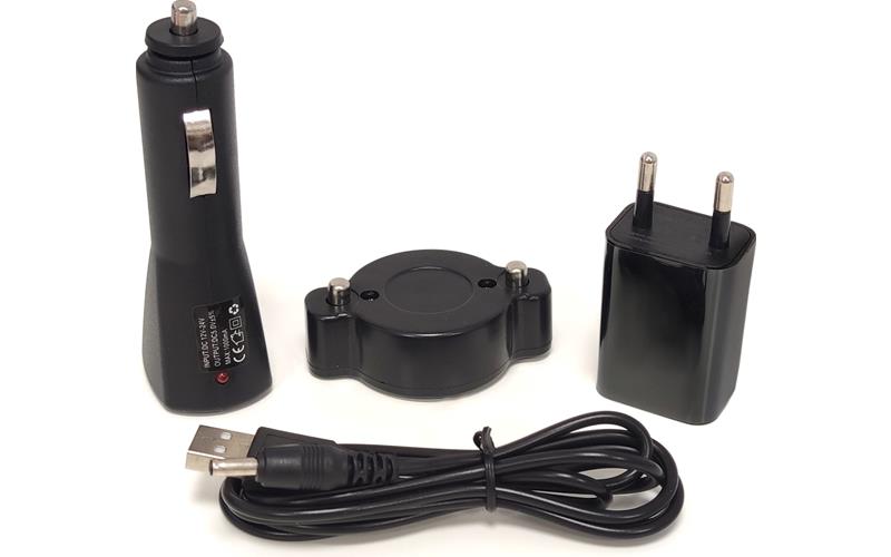LED Warning Light Round With Batteries