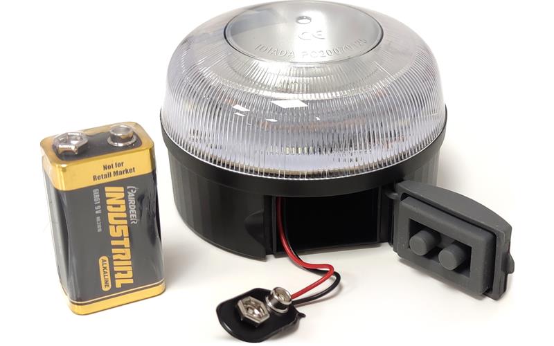 LED Warning Light 9V Magnetic Ip55 2 Effects