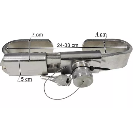 Trailer Door Lock Stainless Steel