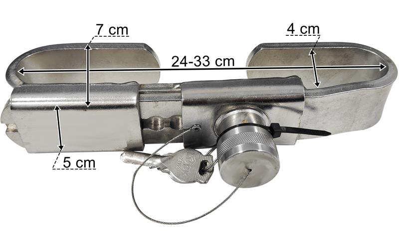 Serrure de Porte de Remorque En Acier Inoxydable